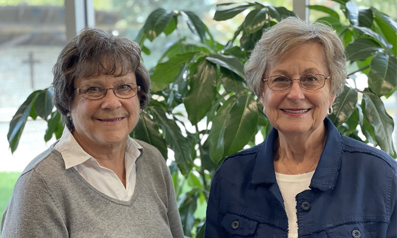 Susan Schlitter and Sharon Lindgren