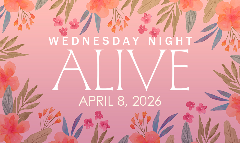 Wednesday Night Alive Spring Session